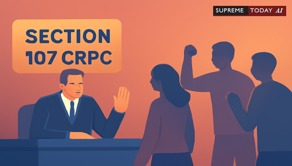 Procedural Requirements and Judicial Standards for Preventive Action Under Section 107 CrPC