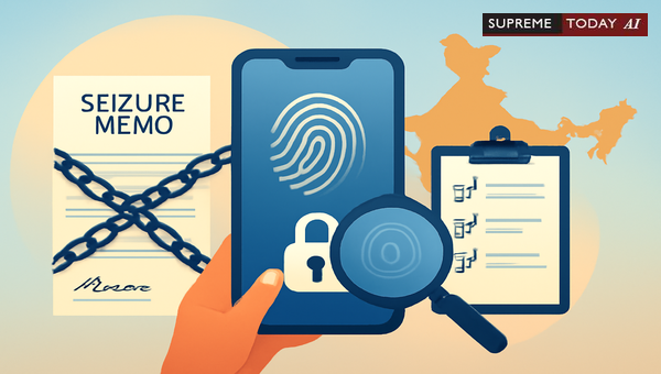 Mobile Phone Seizure Protocols and Electronic Evidence Admissibility Under Indian Law