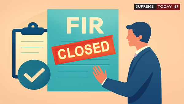 Procedures for Police to File Closing Reports and Invoke Mistake of Fact for FIRs