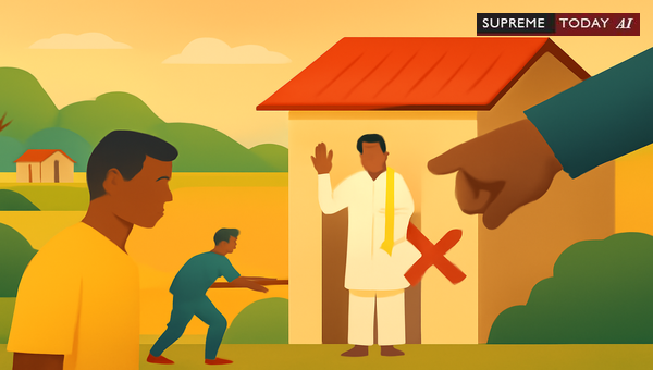 Can Prodhan Restrain Nirman Sahak Karme from Duty?