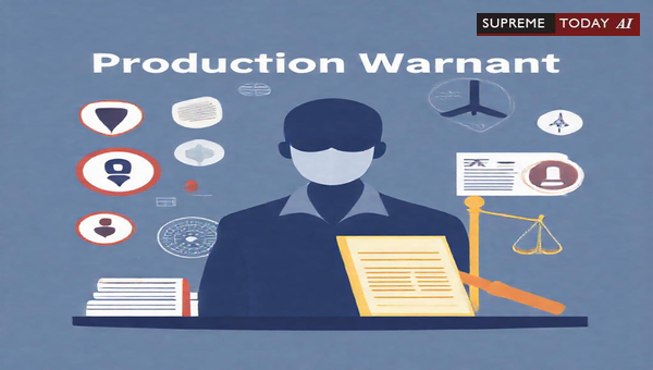 Distinction Between Production Warrant Service and Shown Arrest for Bail and Custody