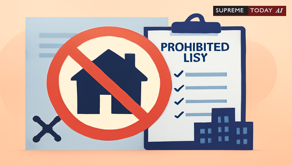 Prohibited List Property Registration: Legal Consequences and De-Notification Remedies Under 22-A