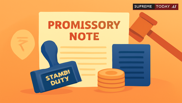 Enforcing Promissory Notes Above 8 Lakhs: Income Tax Department Involvement Not Required