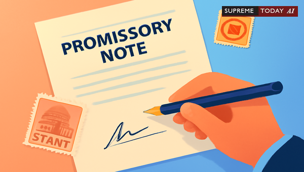 Promissory Note Stamping and Execution: Reevaluating the Necessity of Signing on Revenue Stamps
