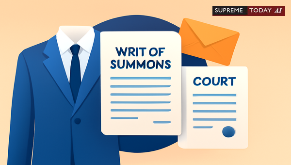 Is Proper Writ of Summons Service Mandatory for Categorizing Commercial Suits as Undefended?