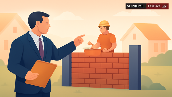 Risks of Wall Construction and Property Modification Without Court-Appointed Advocate Commissioner