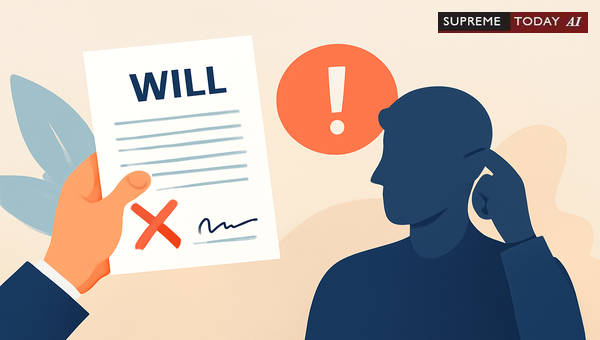 Does a Property Description Error in a Will Invalidate the Testamentary Document?