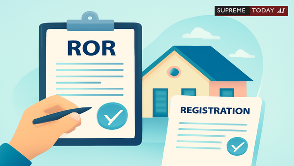 Can Property Registration Occur Without Original ROR?