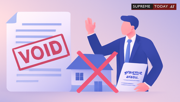 Property Sales Violating Interim Orders: Void Ab Initio Status and Judicial Remedies
