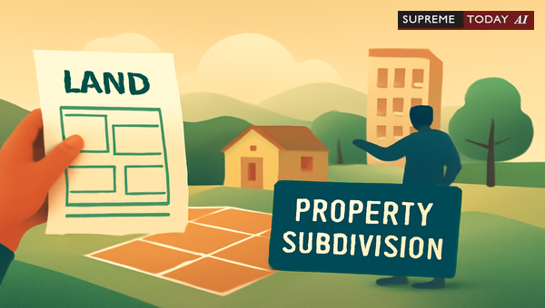 Legal Principles Governing Property Subdivision in India: Partition Suits and Unauthorized Divisions