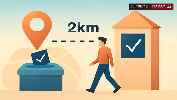 Legality of 2km Polling Booth Distance: ECI Guidelines, Judicial Discretion and Voter Access