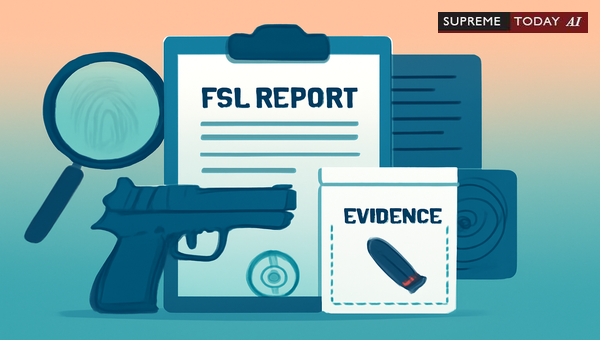 Prosecuting Arms Act Violations Without FSL Reports: Case Law and Judicial Precedents