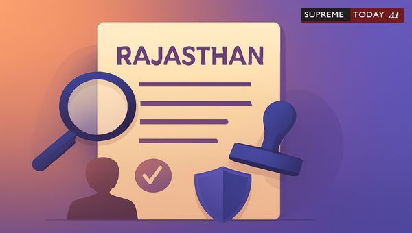 Prosecuting Public Servants under Rajasthan Public Examination Act: Sanction Requirements