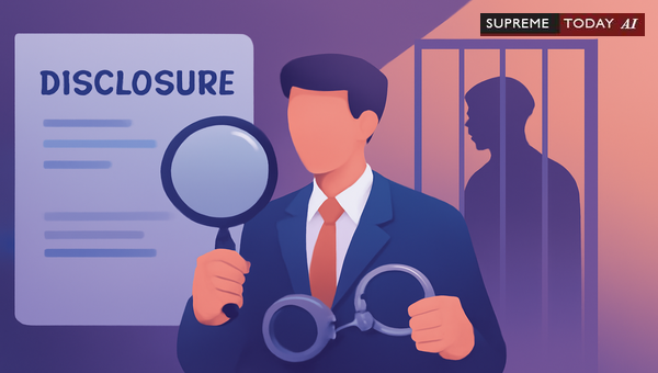 Prosecution Duty to Disclose Pending Criminal Cases to Arrested Accused
