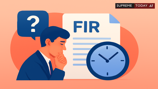 Legal Consequences When Prosecution Fails to Establish Timely Lodging of First Information Reports