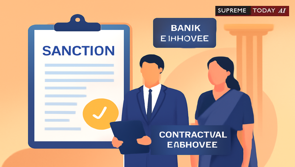 Prosecution Sanction Requirements for Contractual Bank Employees in Misconduct Cases