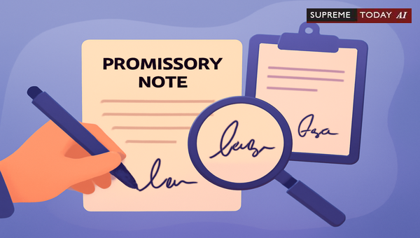 Proving Signature Authenticity on Promissory Notes Under Section 118 of the Negotiable Instruments Act
