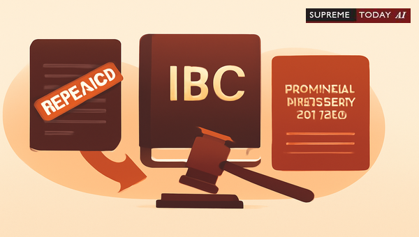 Status of Provincial Insolvency Act 1920 Post-Repeal and Transition to IBC 2016 Framework