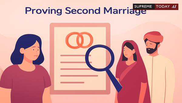 Evidence Standards for Proving Bigamy under Section 494 of the Indian Penal Code