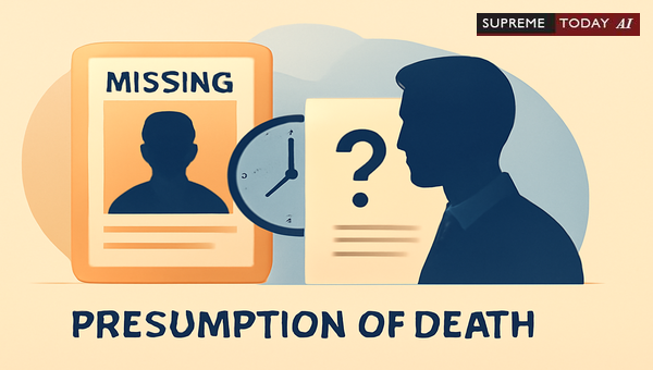 Proving Civil Death in India: Burden of Proof under Section 108 Evidence Act