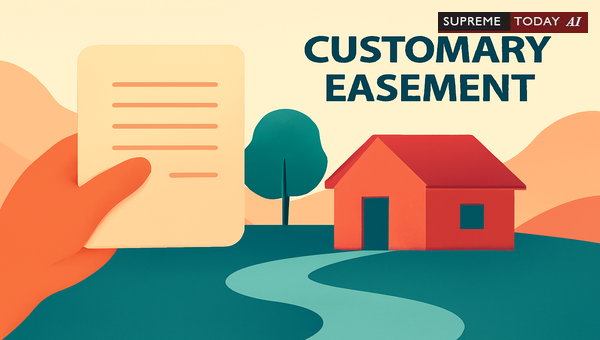 Proving Customary Easement Claims in India: Legal Requirements and Judicial Precedents
