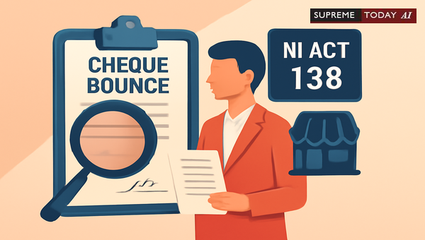 Proving Firm Proprietorship in Section 138 NI Act Cheque Bounce Proceedings
