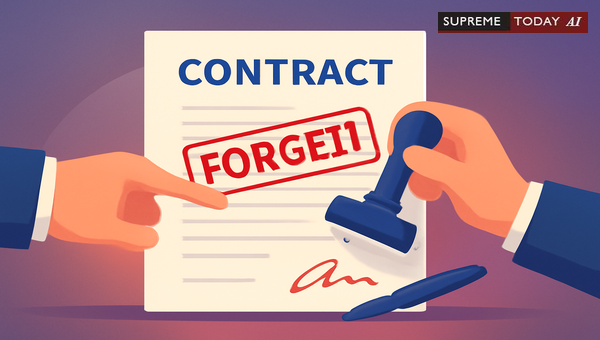 Standard of Proof for Forged Contracts: Proving Allegations on a Balance of Probabilities