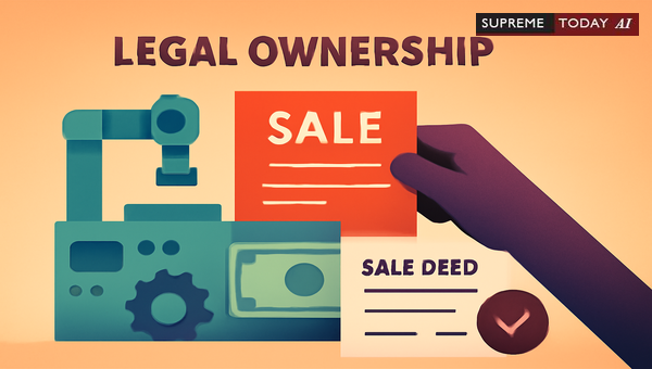 Proving Machinery Ownership in Court: Evidentiary Requirements and Benami Transaction Defenses