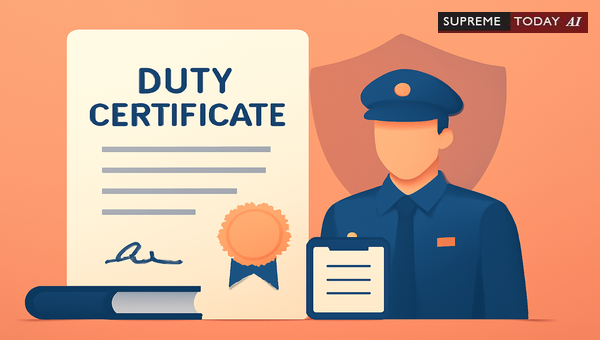 Proving Official Duty Discharge Under Section 197 CrPC: Is a Duty Certificate Mandatory?
