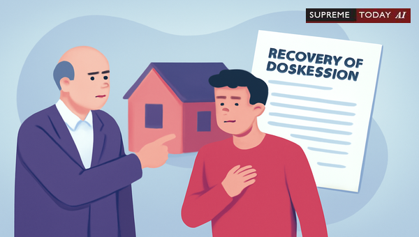 Proving Possession in Tenant Recovery Suits Under Section 6 of the Specific Relief Act