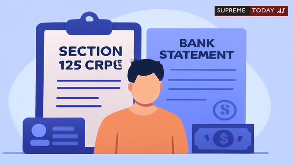 Proving Section 125 CrPC Maintenance Claims Without Mandatory Bank Statements