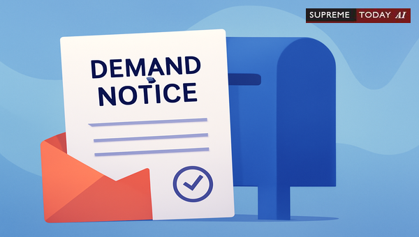 Proving Service of Demand Notice Under Section 138 of the NI Act to Prevent Discharge of Complaint