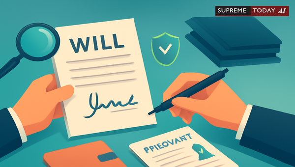 Proving Will Execution Under CPC Order 39 Rules 1 and 2 for Interim Relief Applications