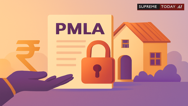 Provisional Attachment of Ancestral Property Under Prevention of Money Laundering Act