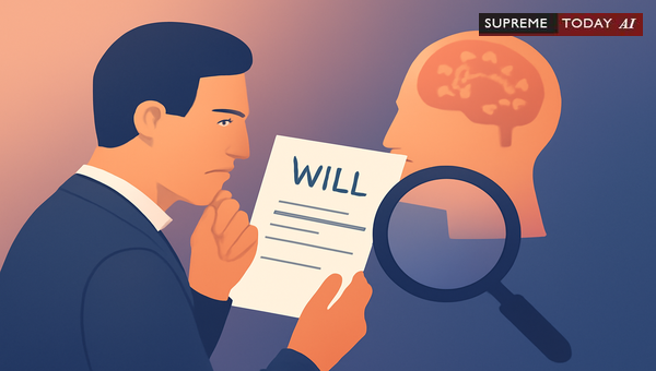 Prudent Man Test in Will Validity: Thresholds for Testamentary Capacity and Suspicion