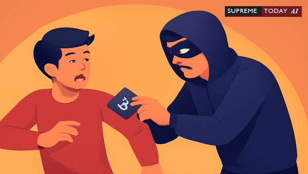 When Pulling a Victim to Steal Money Escalates from Theft to Robbery under IPC