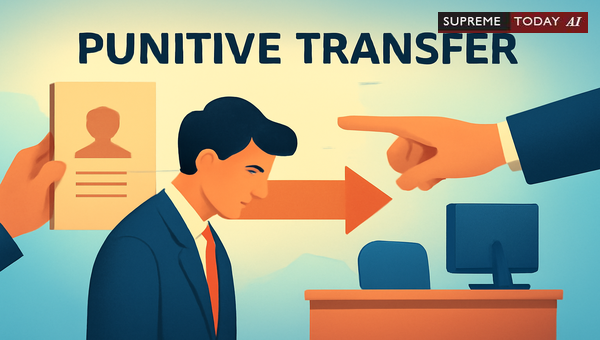 Legality of Punitive Employee Transfers Initiated Without Prior Departmental Enquiry
