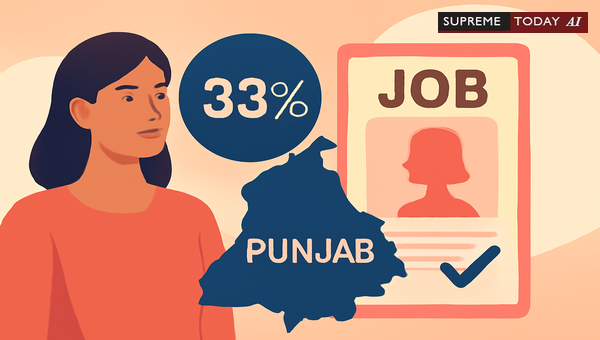 Retrospective Application of 33% Women Reservation in Punjab: Analyzing Pre-Rules Recruitment Ads