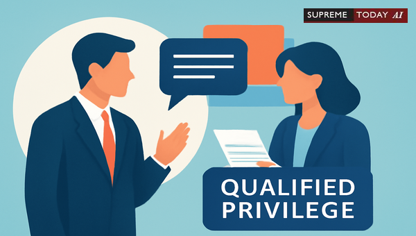 Qualified Privilege Defense for Defamatory Statements in Inter-Company Communications