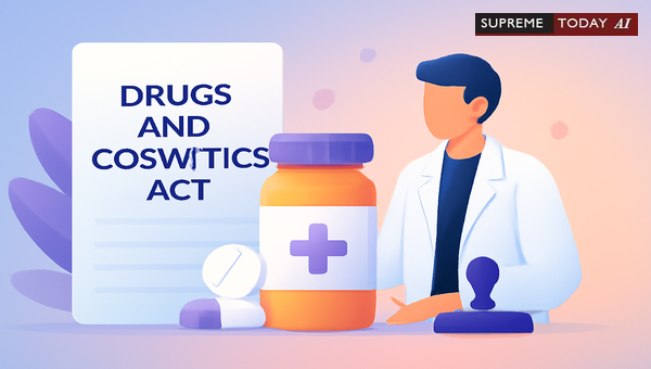 Quashing Drugs and Cosmetics Act Proceedings Based on 9-Year Delay in Taking Cognizance