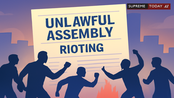 Quashing FIRs Under Section 147 IPC for Rioting Involving Five or More Persons
