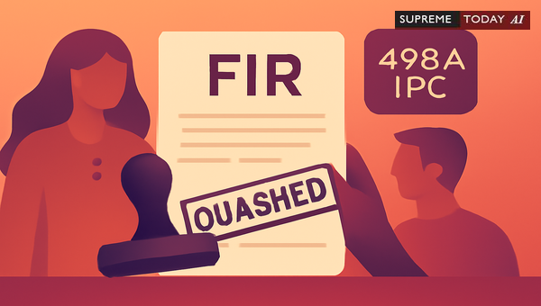 Quashing FIRs in Dowry Harassment Cases: Legal Principles and Precedents under Section 482 CrPC