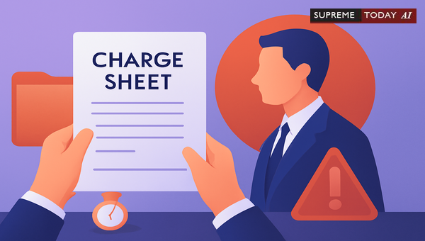 Quashing Charge Sheets in Disciplinary Proceedings: Judicial Standards and Interim Intervention Limits