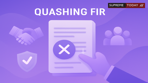 Quashing FIRs on Compromise Under Section 482: Scope, Precedents, and Judicial Limitations