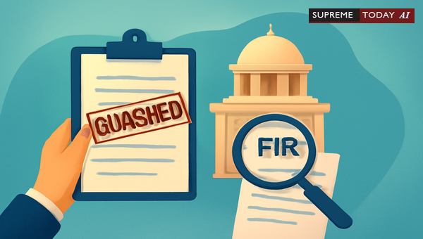 When Can Courts Quash FIRs Registered on Suspicion? Legal Precedents and Principles