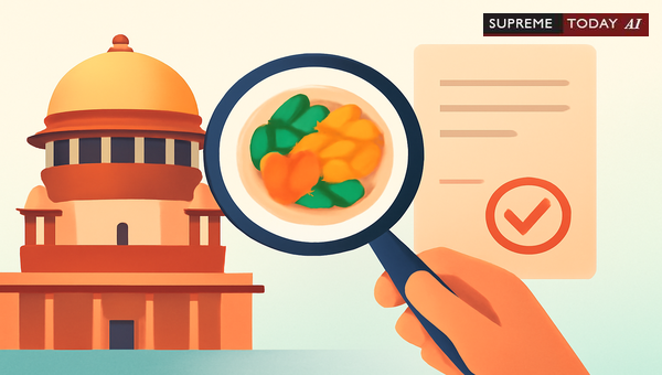 Grounds to Quash FIRs under FSSAI Act for Unsafe Food in Supreme Court Precedents