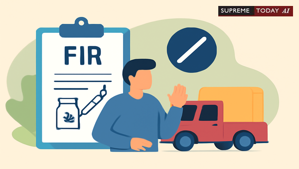Requirements for Quashing FIRs Under the NDPS Act Against Registered Vehicle Owners