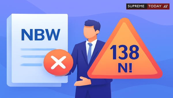 Quashing Non-Bailable Warrants in Section 138 NI Act Cheque Bounce Proceedings