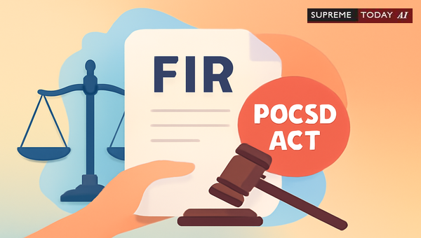 Quashing POCSO FIR Under Section 482 CrPC: Judicial Grounds and Recent Case Precedents