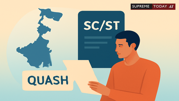 Quashing Criminal Proceedings for Civil Disputes under SC/ST Act: Legal Precedents
